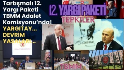 Meclis Başkanlığına sunulan 30 maddelik 12. Yargı Paketi; duruşma sürelerine