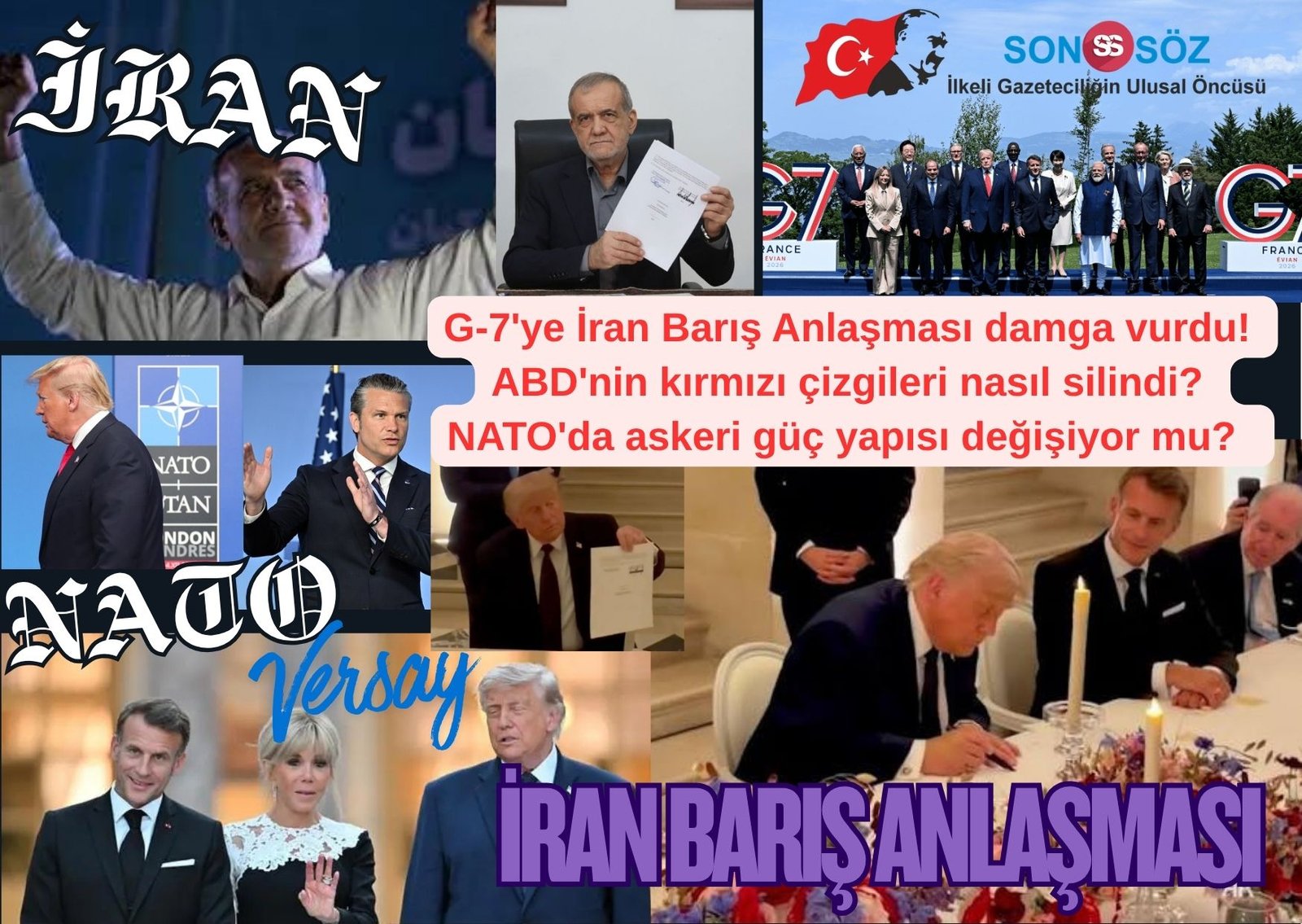 Fransa Cumhurbaşkanı Emmanuel Macron için, 15-17 Haziran tarihleri ​​arasında Évian-les-Bains