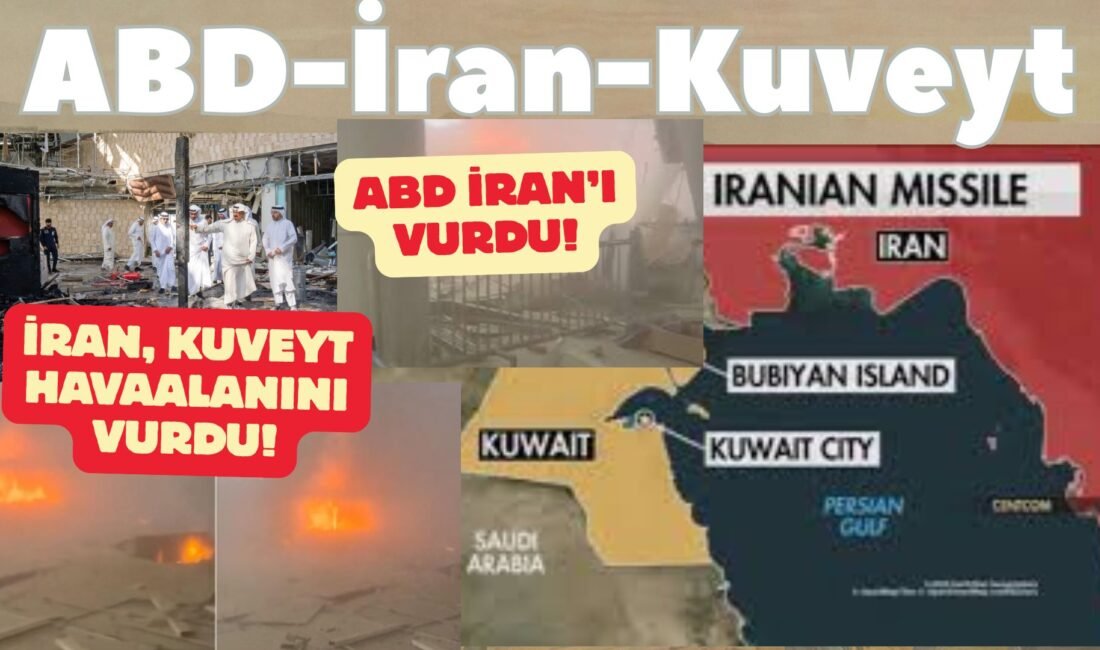 ABD saldırılarının ardından İran, Kuveyt havaalanına ölümcül bir saldırı düzenledi;