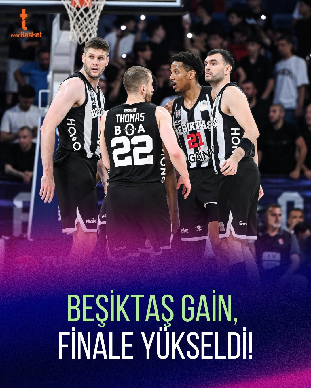  Türkiye Sigorta Basketbol Süper Ligi yarı final serisinin beşinci maçında