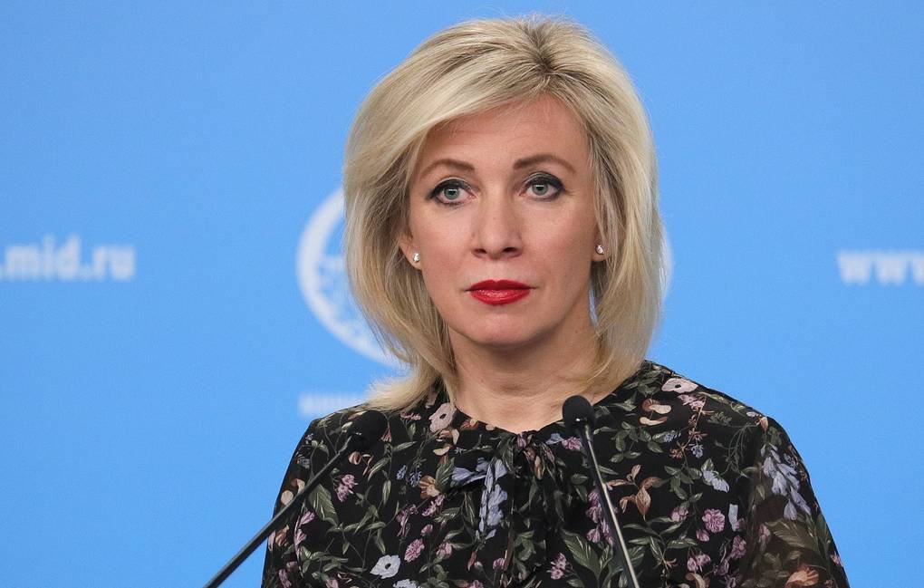 Dışişleri Bakanlığı Sözcüsü Maria Zaharova Rusya’nın ilgili kurumun “bu tür