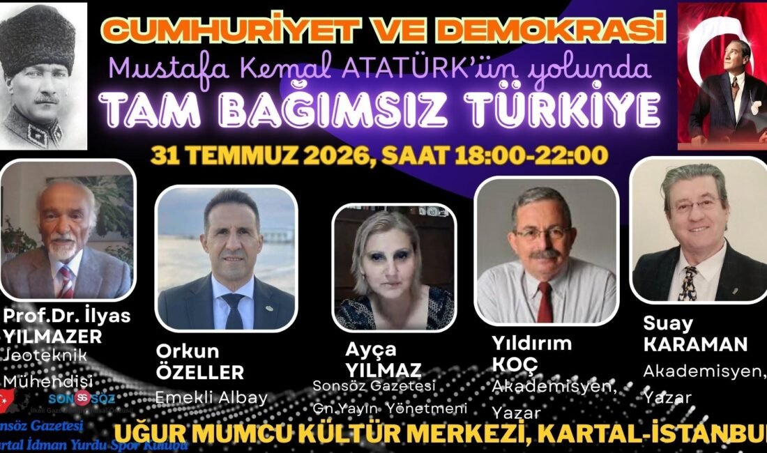 PANEL : CUMHURİYET ve DEMOKRASİ TARİHİMİZ / TAM BAĞIMSIZ TÜRKİYEPanelistler