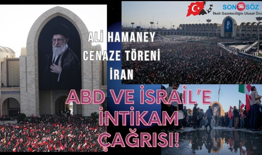 Dün Tahran’daki Büyük Mescid-i Haram’ın içinde, günlerce sürecek ve İran’ın