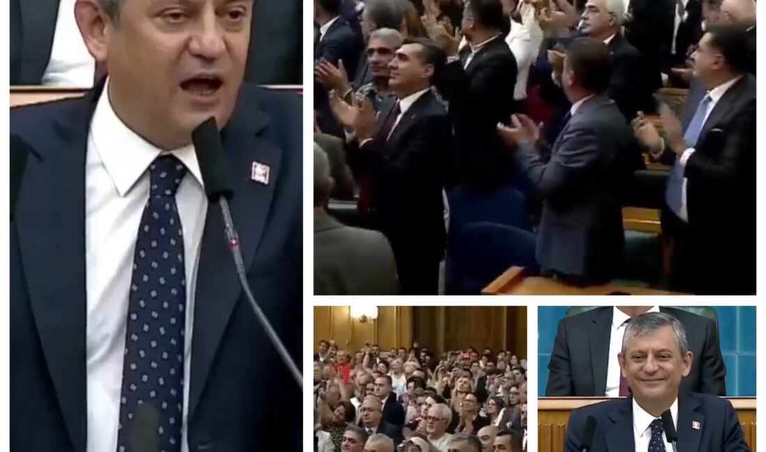 TBMM’deki CHP grup toplantısında konuşan Özgür ÖZEL, yaptığı veda konuşmasında