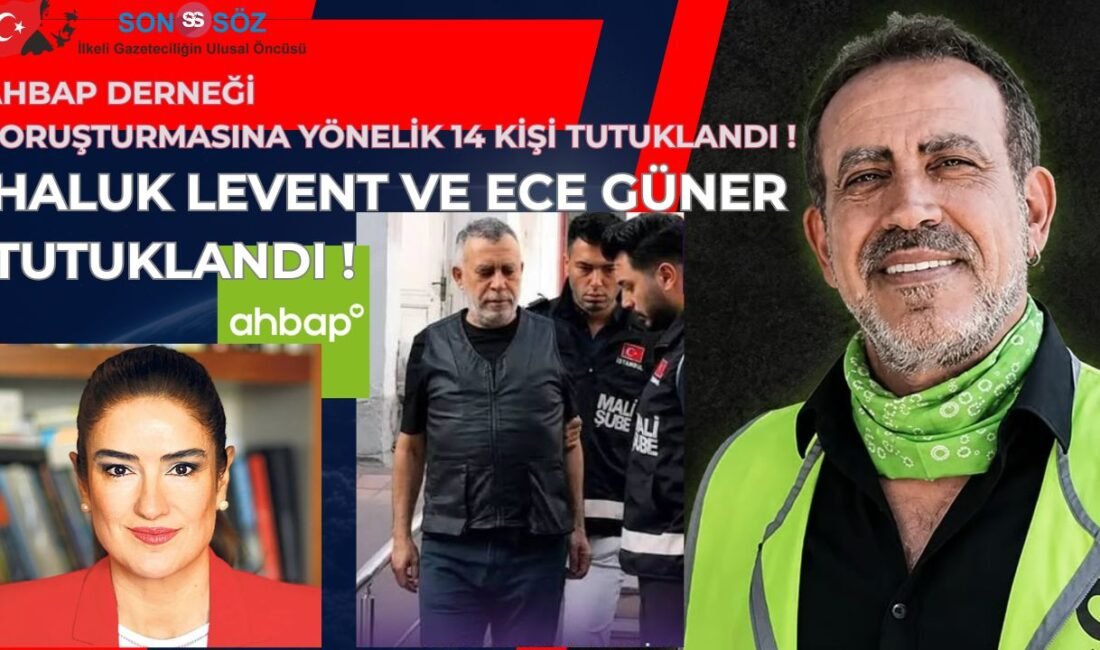 Ahbap Derneğine yönelik soruşturma kapsamında mahkemeye sevk edilen 25 kişiden