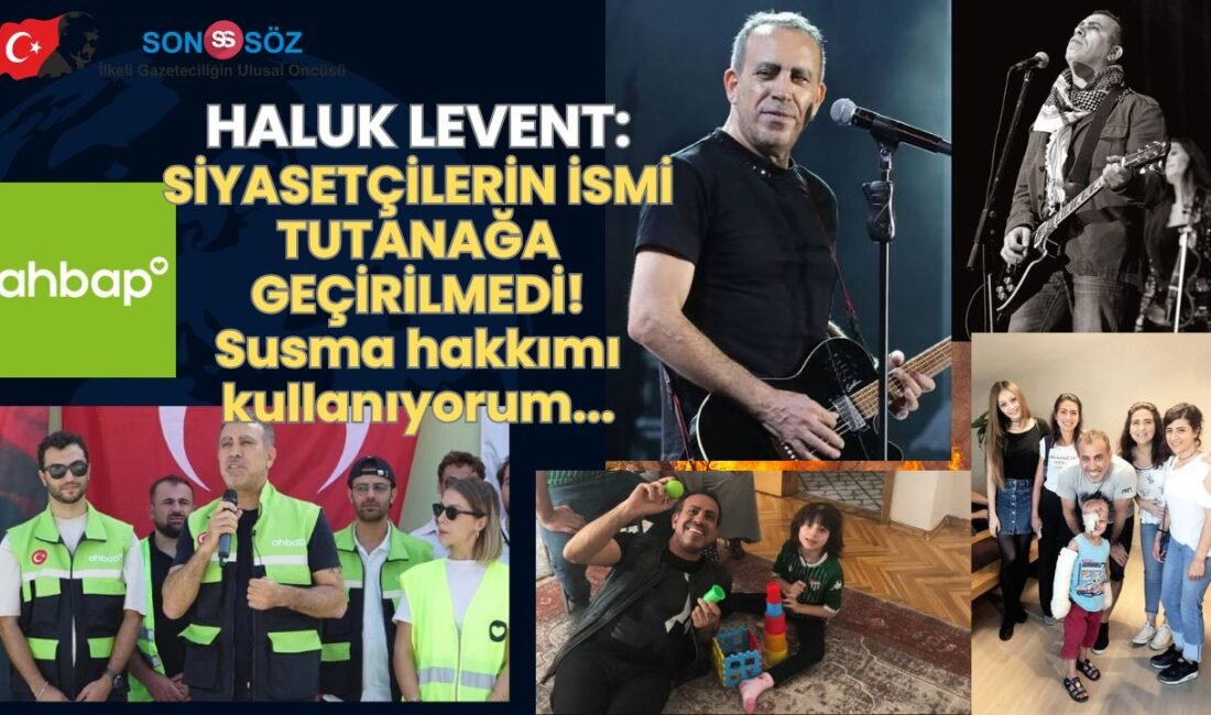 Gözaltına alınan sanatçı Haluk Levent, söylemek istediği şeylerin tutanağa geçirilmediği