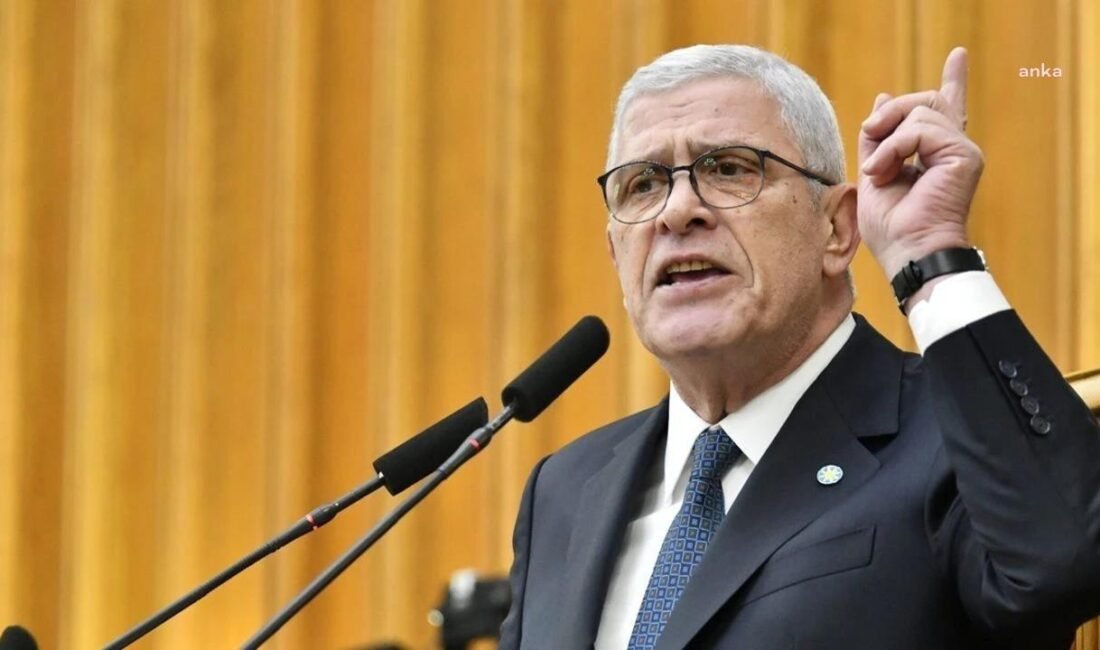 İYİ Parti Genel Başkanı Müsavat Dervişoğlu önceki gün Ankara Kent