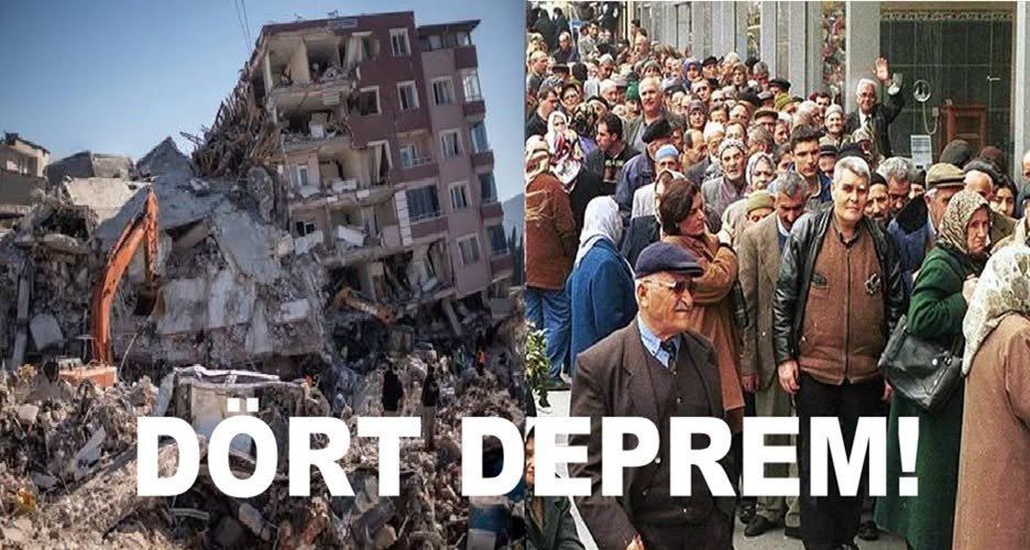 1999 yılında Türkiye, bir değil iki deprem yaşadı. ● Biri