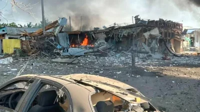 Rusya’nın Ukrayna’nın Harkiv kentine düzenlediği saldırılarda 10 kişinin öldüğü, 8