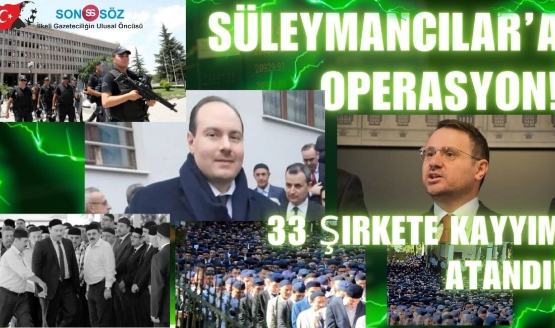 Ankara merkezli yürütülen operasyonda “örgüt kurma” iddiasıyla Süleymancılar cemaatinin lideri