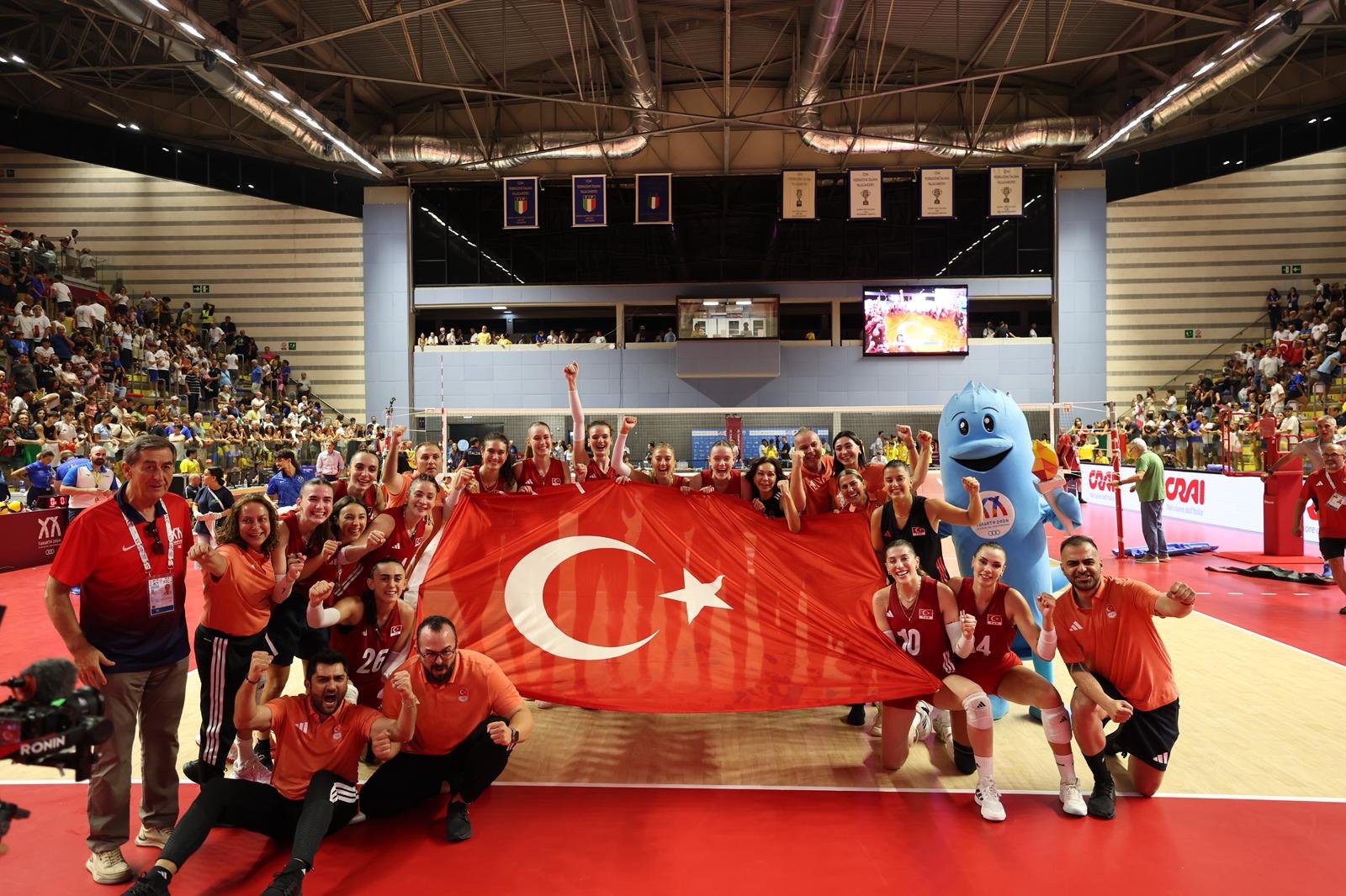 Kadın Milli Takımımız, İtalya’nın Taranto kentinde düzenlenen 2026 Akdeniz Oyunları’nı