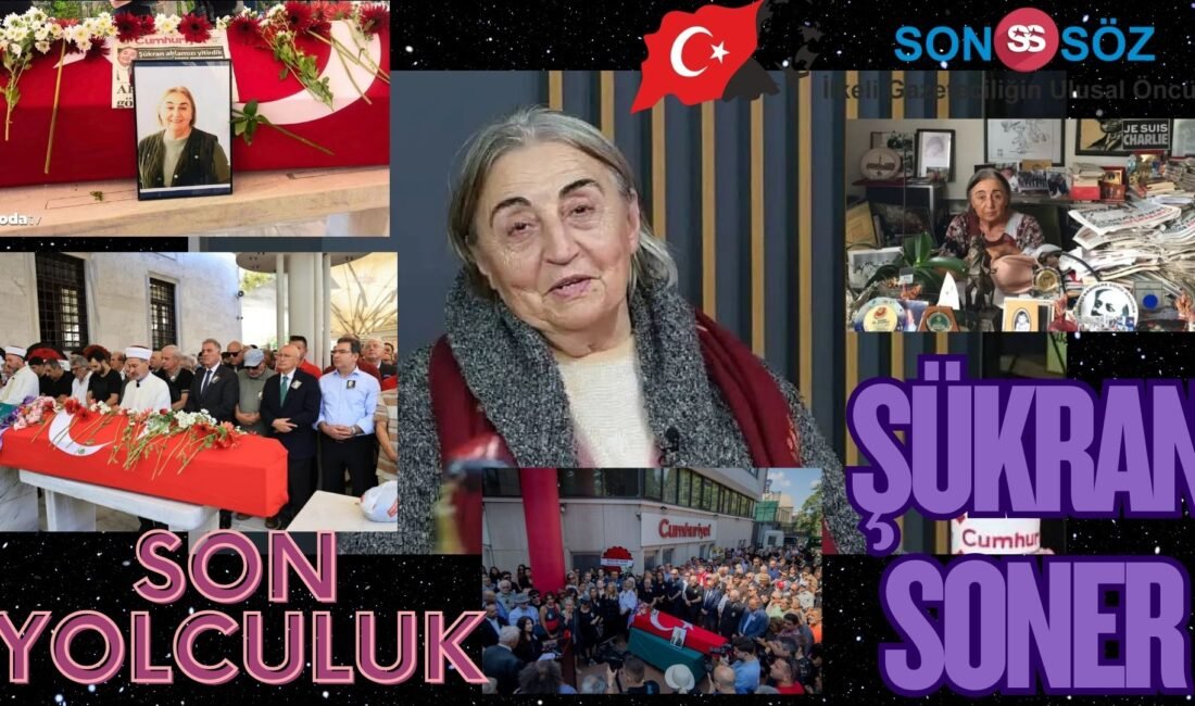 Cumhuriyet gazetesi yazarı Şükran SONER, gazetenin Şişli’deki binasında yapılan törenin