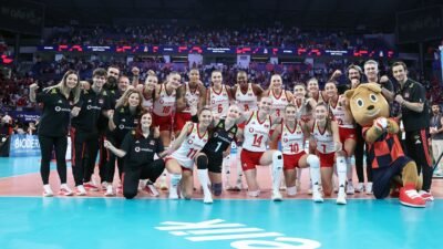 Son Milletler Ligi ve Avrupa Şampiyonu A Milli Kadın Voleybol