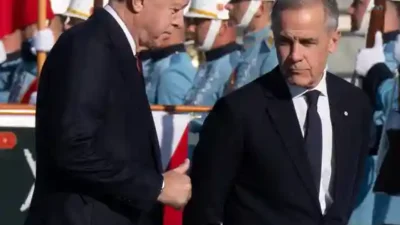 Cumhurbaşkanı Erdoğan, Kanada Başbakanı Carney’i Külliye’de kabul etti. Görüşme sonrası