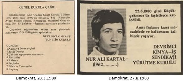 Devrimci Yol’un sendikal alandaki çalışmalarında genellikle bilinmeyen veya unutulan örgüt,