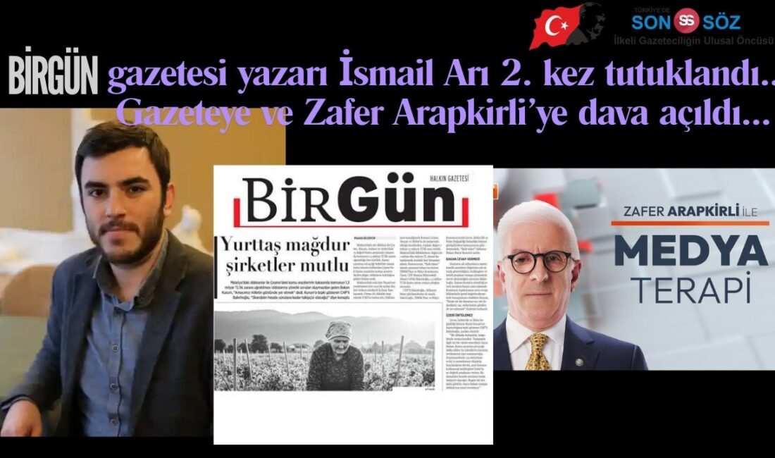 İsmail Arı'ya "kamu görevlisine görevinden dolayı hakaret" ve "halkı yanıltıcı