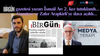 İsmail Arı'ya "kamu görevlisine görevinden dolayı hakaret" ve "halkı yanıltıcı