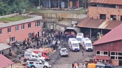 Zonguldak’ın Kilimli ilçesine bağlı Gelik beldesindeki özel bir maden ocağında