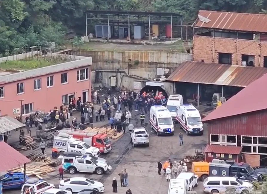 Zonguldak’ın Kilimli ilçesine bağlı Gelik beldesindeki özel bir maden ocağında