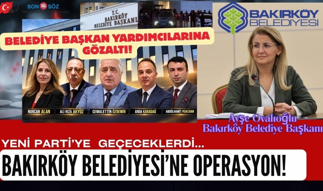 Bakırköy Belediye Başkanı Ayşegül Ovalıoğlu ile belediye meclis üyelerinin CHP'den