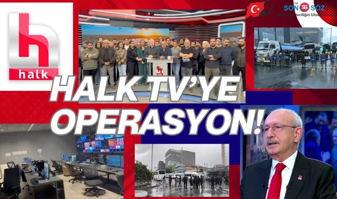 Halk TV'ye yapılan kayyum atamasına sendika ve siyasilerden tepkiler...