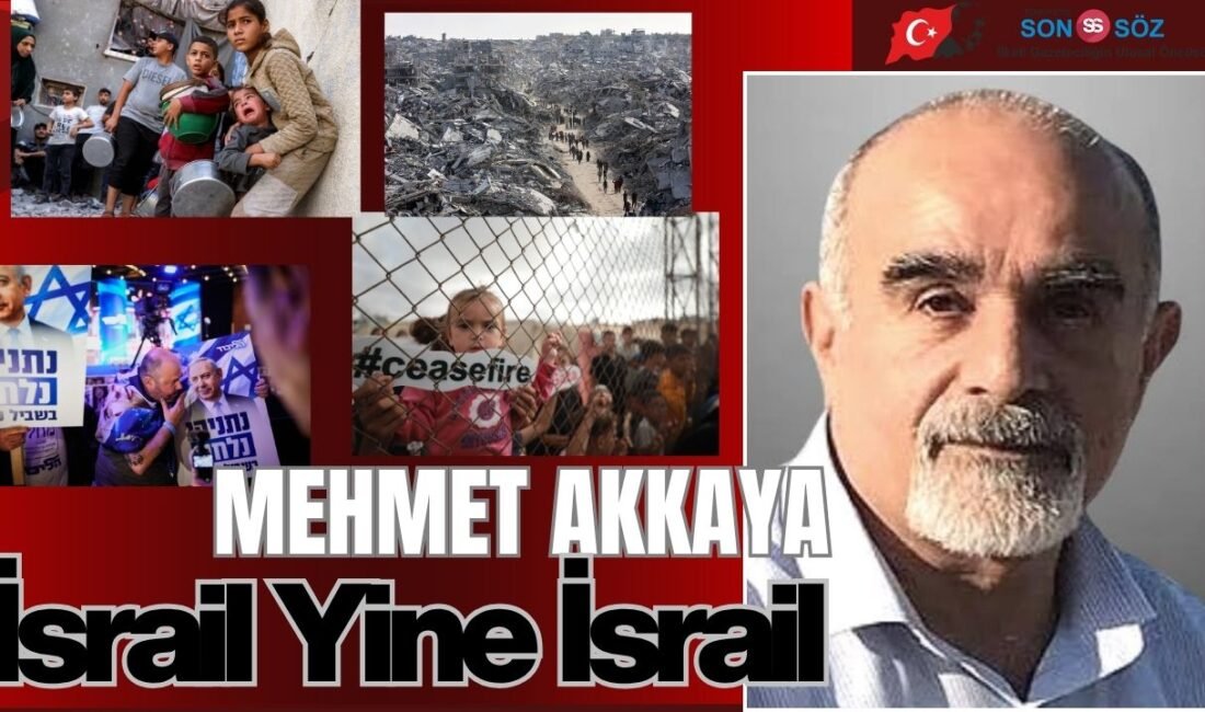 İsrail ve ABD’de seçimlerin olduğu günlerdeyiz. Oy verecek olan o