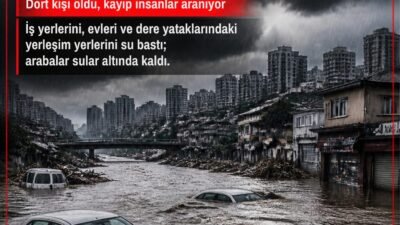 Bilime aykırı yaşam biçimi dayatılan İSTANBUL'da YAĞMUR, TAŞKIN ve SEL