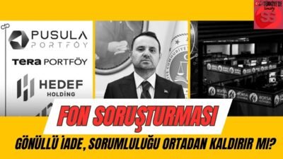 Adalet Bakanı Akın Gürlek, fon soruşturmasına konu olan kişilerin kazandıkları