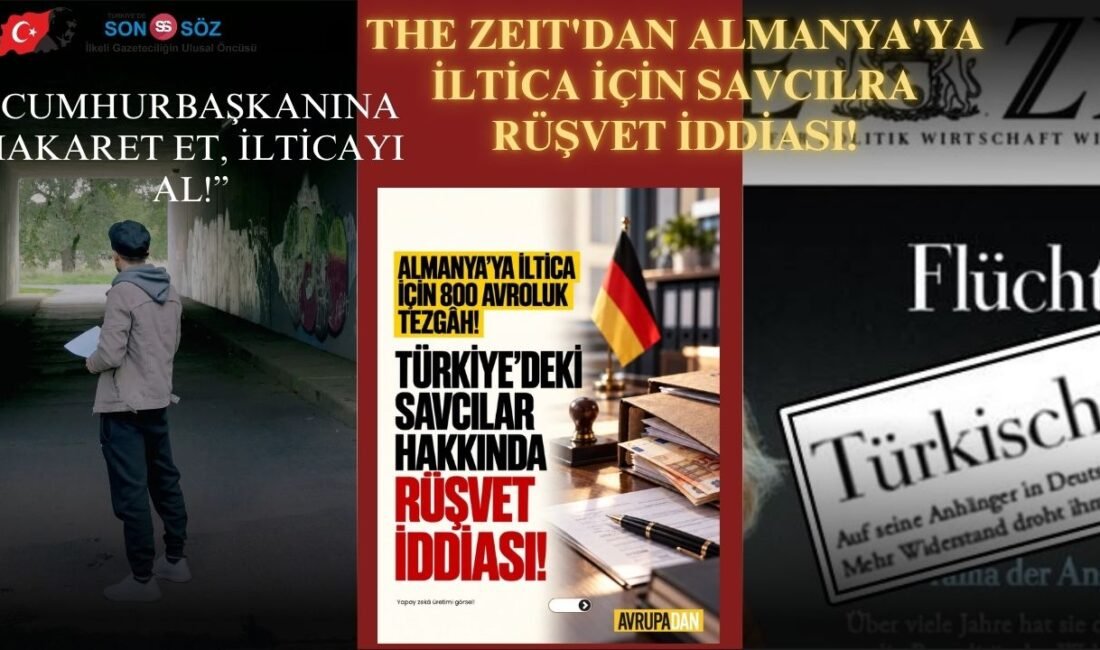 Almanya'daki İltica Savcılarına Yönelik Rüşvet İddiaları!