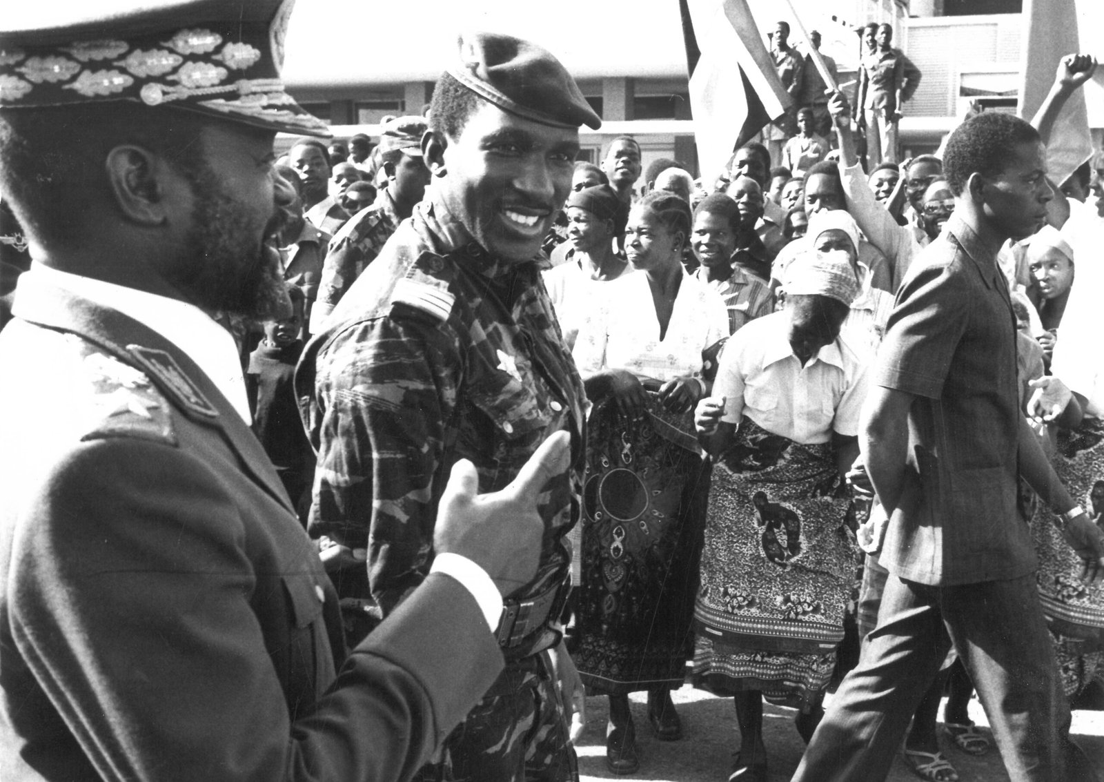 Burkina Faso’nun ve Afrika’nın sosyalist lideri. “Afrika’nın Che Guevara’sı” diye